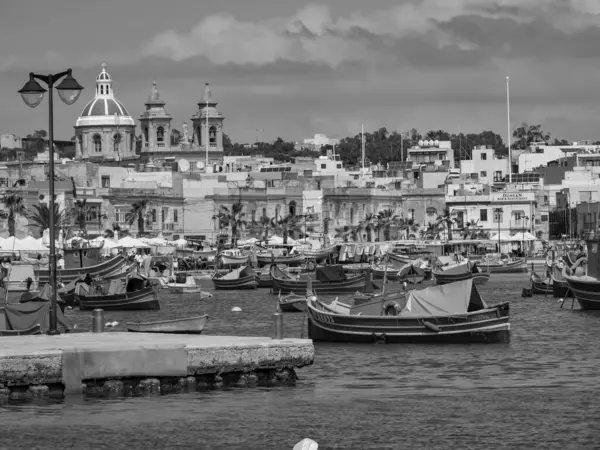 Málta Szigete Földközi Tengeren — Stock Fotó