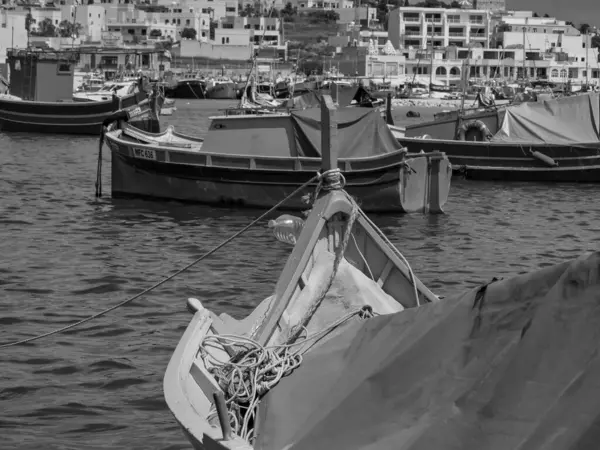 Μάλτα Νησί Στη Μεσόγειο Θάλασσα — Φωτογραφία Αρχείου