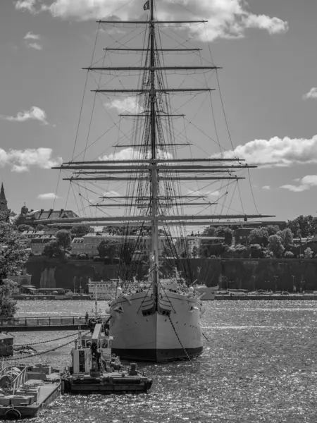 Stockholm Svédország Fővárosa — Stock Fotó