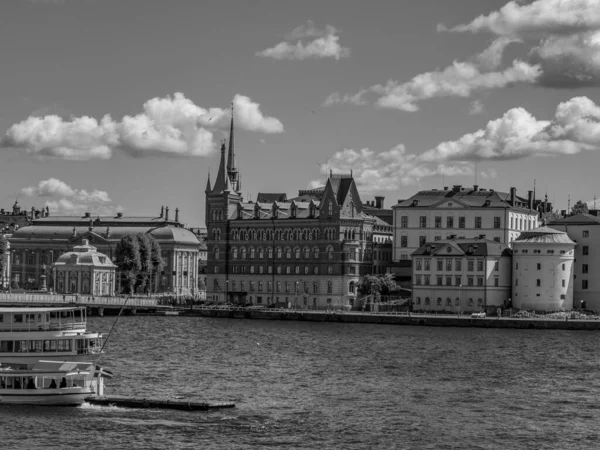 Stockholm Hlavní Město Švédska — Stock fotografie