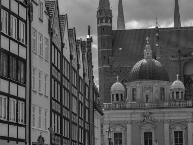 Polonya 'da Baltık Denizi' nde Gdansk