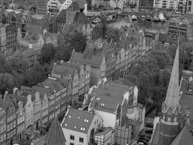 Polonya 'da Baltık Denizi' nde Gdansk