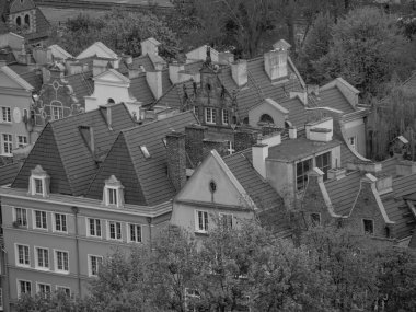 Polonya 'da Baltık Denizi' nde Gdansk