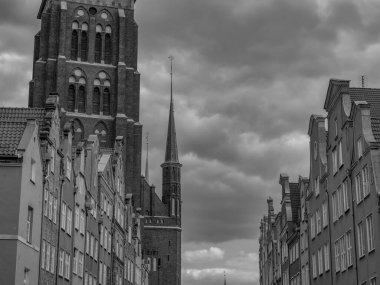 Polonya 'da Baltık Denizi' nde Gdansk