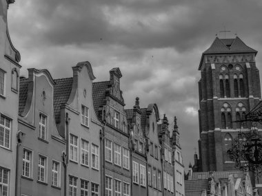 Polonya 'da Baltık Denizi' nde Gdansk