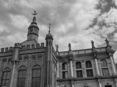 Polonya 'da Baltık Denizi' nde Gdansk