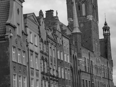 Polonya 'da Baltık Denizi' nde Gdansk