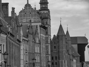 Polonya 'da Baltık Denizi' nde Gdansk