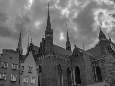 Polonya 'da Baltık Denizi' nde Gdansk