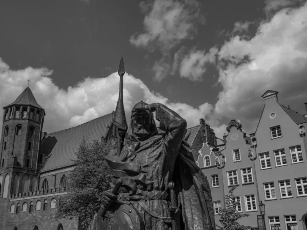 Gdaňsk Polsku Baltského Moře — Stock fotografie