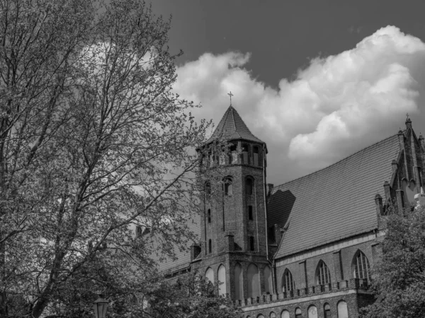 Gdaňsk Polsku Baltského Moře — Stock fotografie