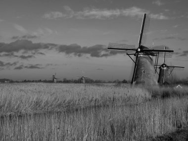 Hollanda 'daki Dordrecht ve Haarlem şehirleri