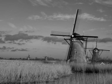 Hollanda 'daki Dordrecht ve Haarlem şehirleri