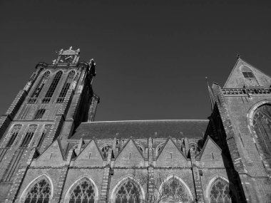 Hollanda 'daki Dordrecht ve Haarlem şehirleri
