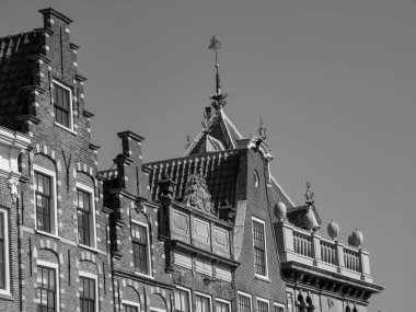 Hollanda 'daki Dordrecht ve Haarlem şehirleri
