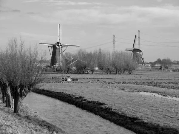 Die Städte Dordrecht Und Haarlem Den Niederlanden — Stockfoto