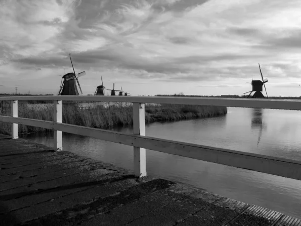 Cidades Dordrecht Haarlem Nos Países Baixos — Fotografia de Stock