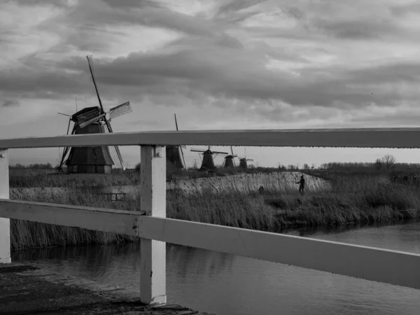 Steden Dordrecht Haarlem Nederland — Stockfoto