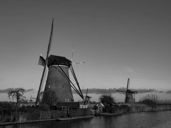 Cidades Dordrecht Haarlem Nos Países Baixos — Fotografia de Stock