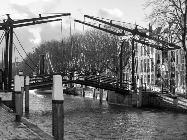 Steden Dordrecht Haarlem Nederland — Stockfoto