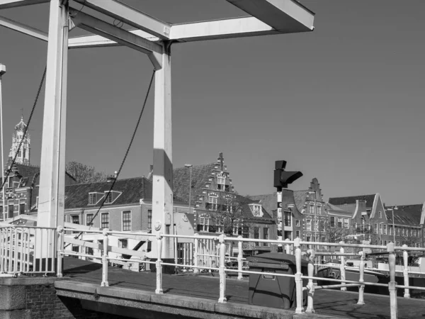 Steden Dordrecht Haarlem Nederland — Stockfoto