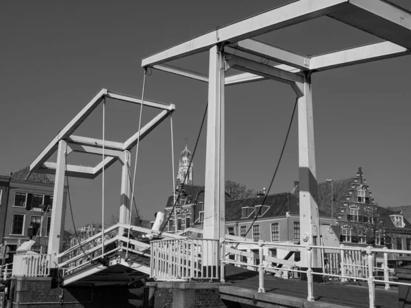 Steden Dordrecht Haarlem Nederland — Stockfoto