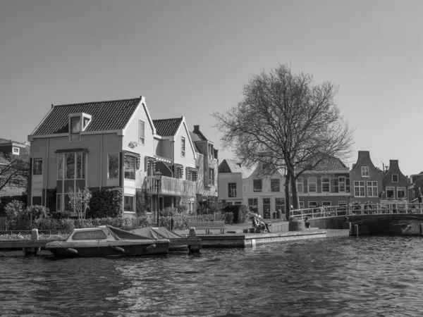 Die Städte Dordrecht Und Haarlem Den Niederlanden — Stockfoto