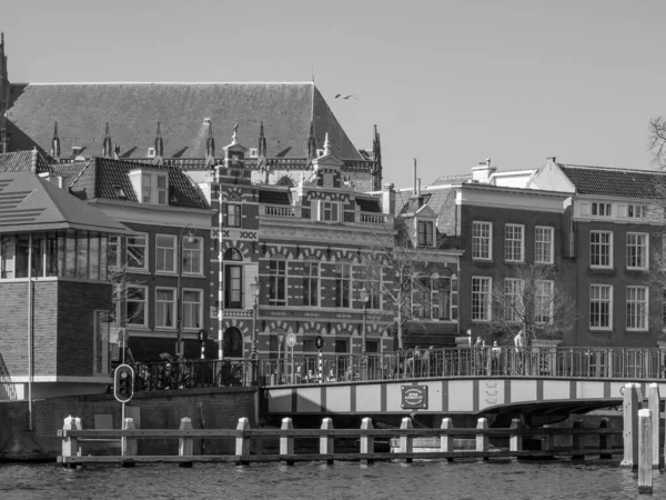 Cidade Haarlem Nos Países Baixos — Fotografia de Stock