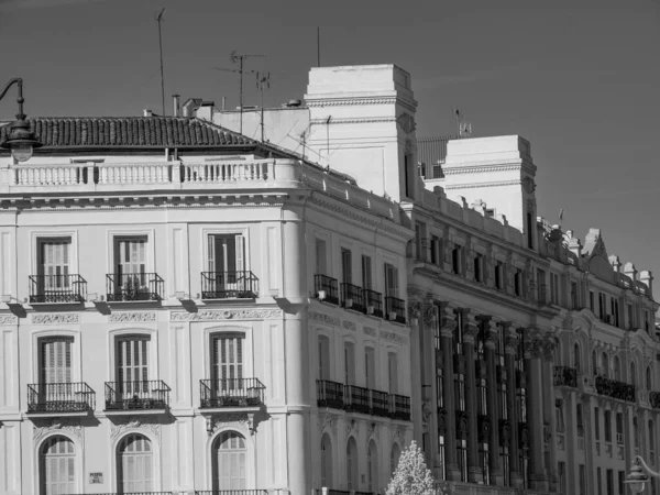 Πόλη Της Μadrid Στην Ισπανία — Φωτογραφία Αρχείου