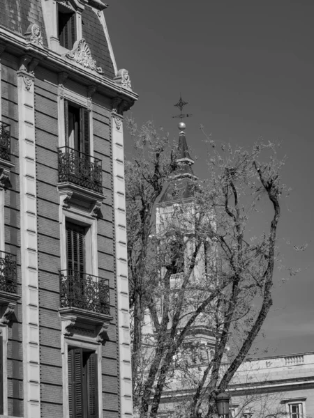 Stad Madrid Spanje — Stockfoto