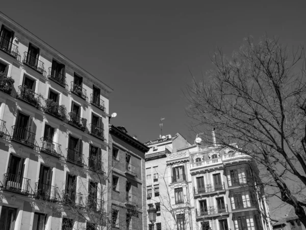 Staden Madrid Spanien — Stockfoto