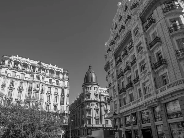 Město Madrid Španělsku — Stock fotografie