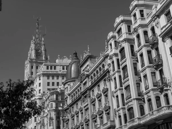 Madrid Városa Spanyolországban — Stock Fotó