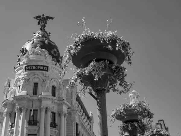 Πόλη Της Μadrid Στην Ισπανία — Φωτογραφία Αρχείου