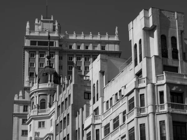 Stad Madrid Spanje — Stockfoto