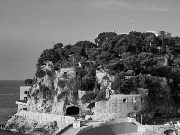 Monaco Sul Mar Mediterraneo — Foto Stock