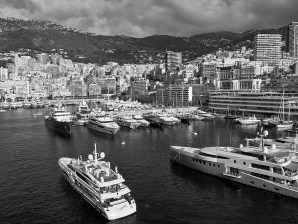 Монако Средиземном Море — стоковое фото
