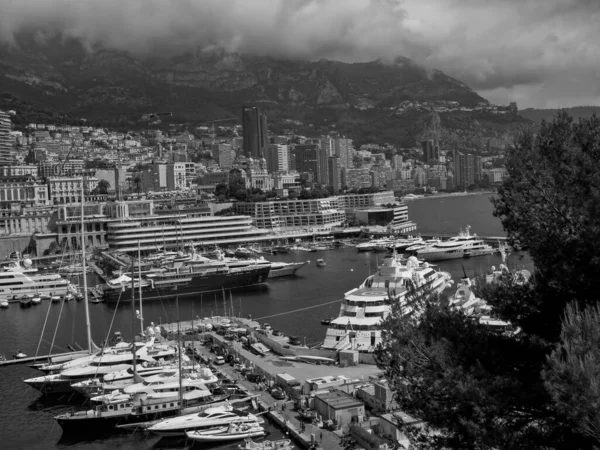 Monaco Sul Mar Mediterraneo — Foto Stock