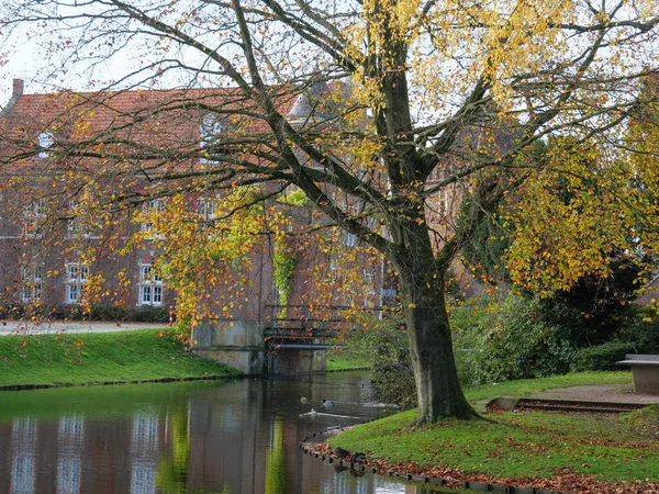 Hösttid Tyska Muensterland — Stockfoto