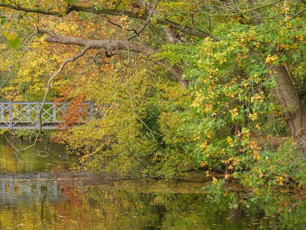 Autumn Time German Muensterland — Stock Photo, Image