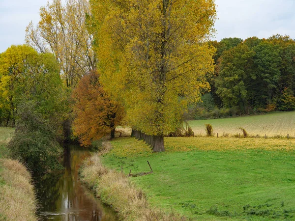 Heure Automne Dans Muensterland Allemand — Photo