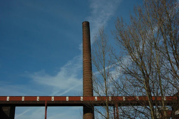 Vieja Industria Ruhr Aerea — Foto de Stock