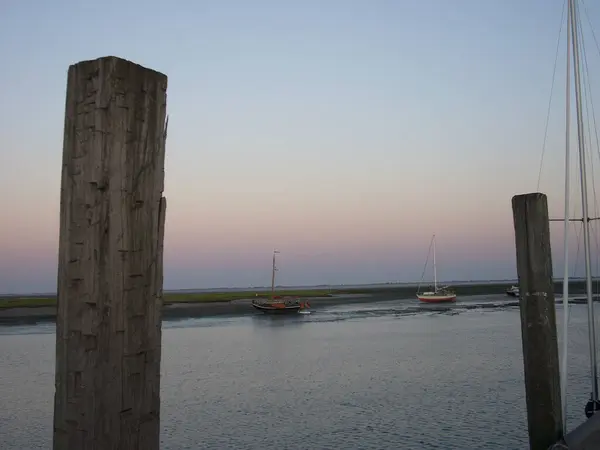 Costa Alemana Del Mar Del Norte — Foto de Stock