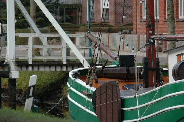 Frisia Oriental Alemania Con Molinos Barcos —  Fotos de Stock