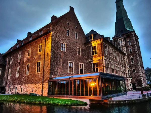 Kersttijd Het Kasteel — Stockfoto