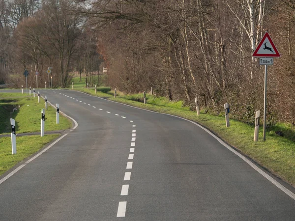 Časný Prosinec Německé Muensterland — Stock fotografie