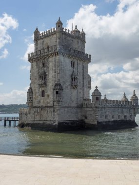 Lizbon, Portekiz 'deki tagus nehrinde.