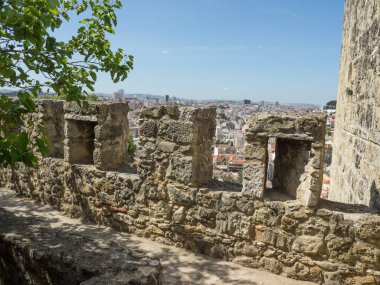 Lizbon, Portekiz 'deki tagus nehrinde.