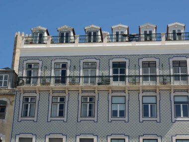 Lizbon, Portekiz 'deki tagus nehrinde.