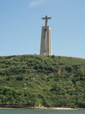 Lizbon, Portekiz 'deki tagus nehrinde.